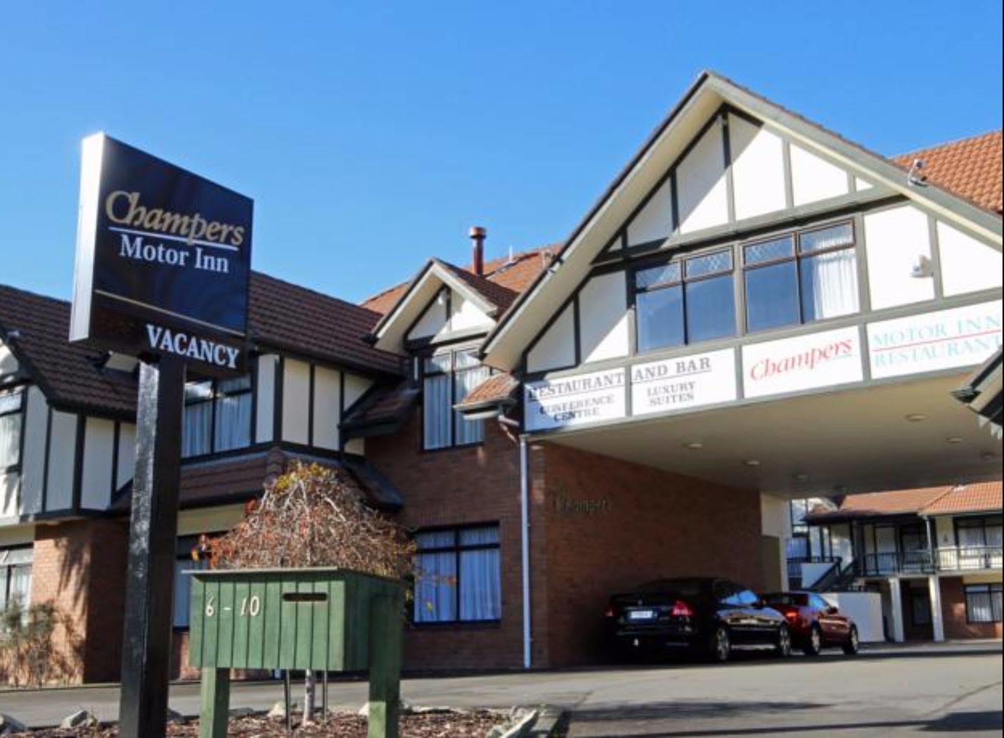 Champers Motor Inn Lower Hutt Exteriör bild